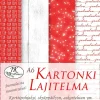 J.K. Primeco Askartelutarvikkeet>A6 Kartonkilajitelma Joulu Punavalko 20Ark