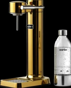 Aarke Vesi Ja Juomat<Carbonator 3 Hiilihapotuslaite, Sisaltaa Pullon, Kulta
