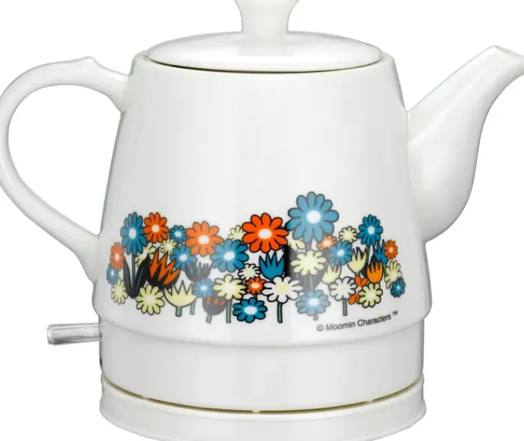 Muumi Kahvi Ja Tee<Adexi Kukka Keraaminen Vedenkeitin 0,8 L