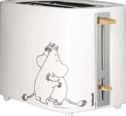 Melissa Kypsentäminen<Adexi Muumi Valkoinen Keraaminen Leivanpaahdin