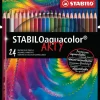 STABILO Toimistotarvikkeet>Akvarellipuuvari Aquacolor 24-Varin Sarja