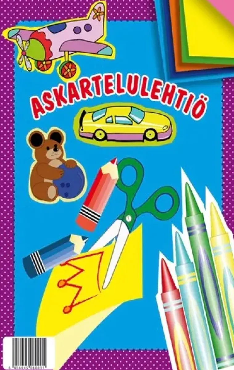 Ei merkkiä Paperitarvikkeet>Askartelulehtio A4 20 Arkkia Eri Vareja