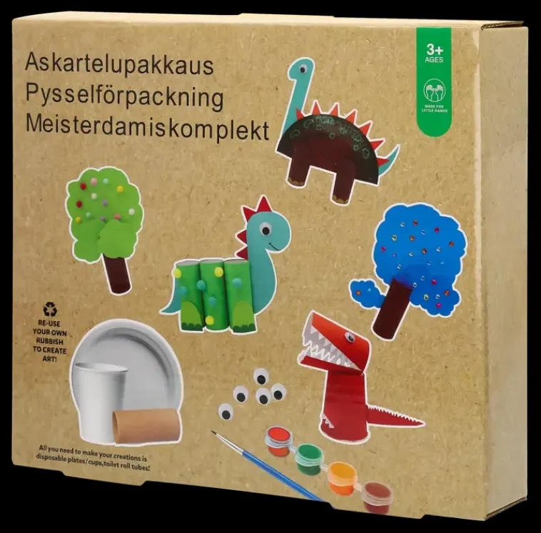 Ei merkkiä Askartelutarvikkeet<Askartelupakkaus Dinosaurus