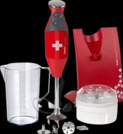 Bamix Ruoanvalmistuskoneet<Swissline Sauvasekoitin 200W, Punainen