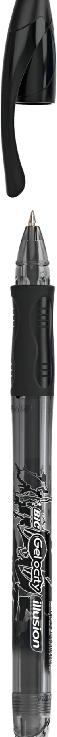BiC Toimistotarvikkeet>Gelocity Illusion Pyyhittava Geelikyna Musta