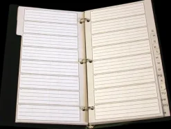 BNT Scandinavia Toimistotarvikkeet>Puhelinmuistio Musta A-O/A-Z