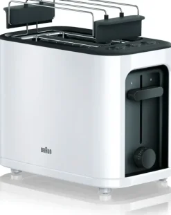 Braun Kypsentäminen<Ht3010Wh Purease Leivanpaahdin Valkoinen