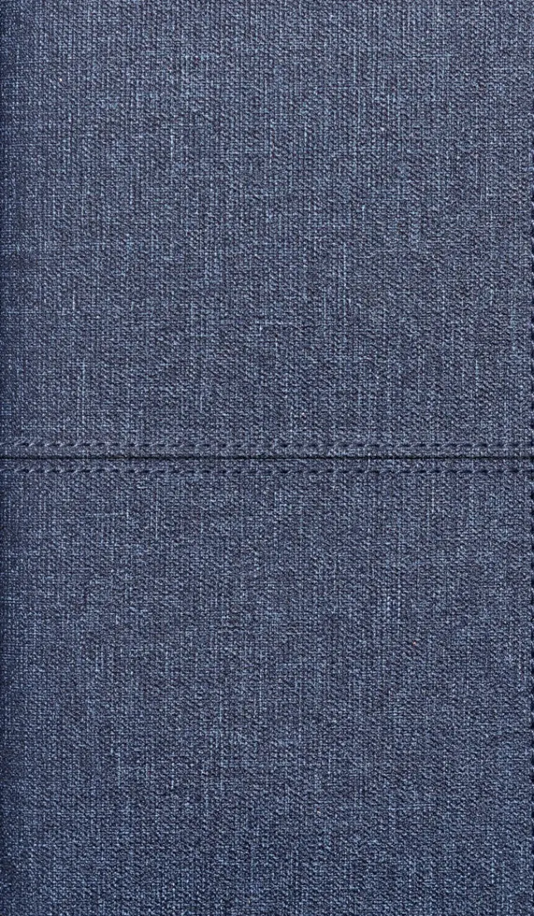 Burde Kalenterit>Kalenteri 2024 Interplano Sininen Keinonahka (Kaksikielinen)