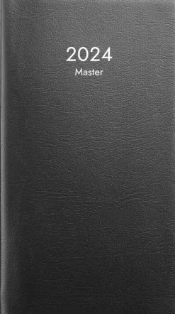 Burde Kalenterit>Kalenteri 2024 Master Musta Muovikansi