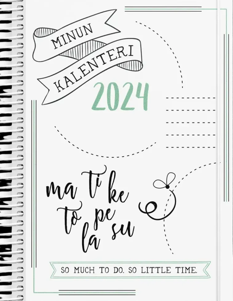 Burde Kalenterit>Kalenteri 2024 Scribble Ii A5