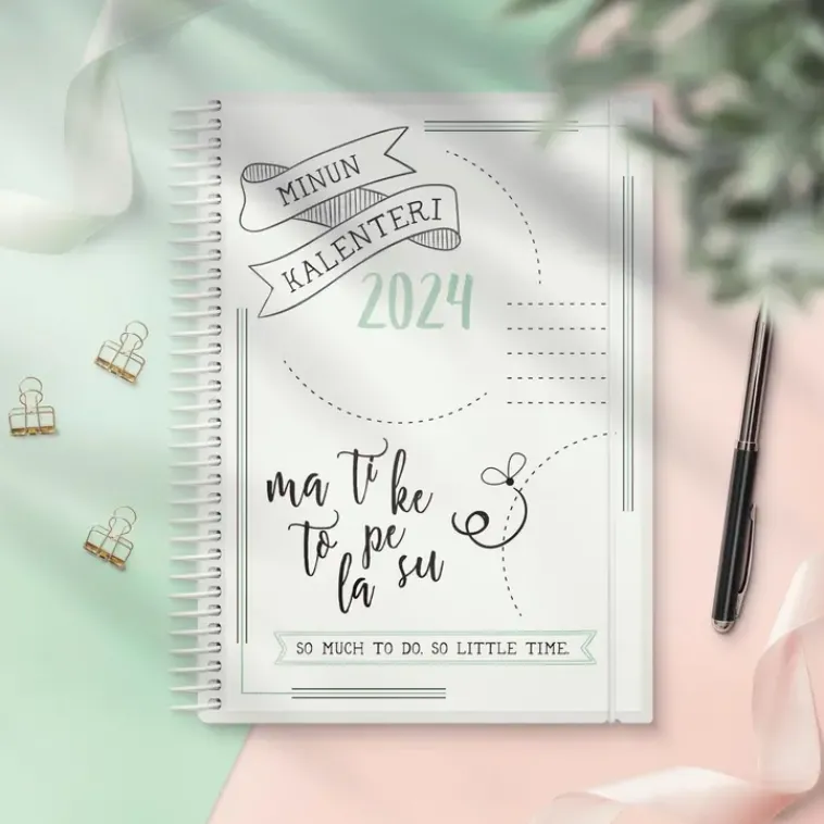 Burde Kalenterit>Kalenteri 2024 Scribble Ii A5