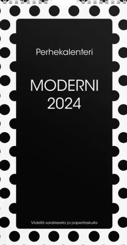 Burde Kalenterit>Perhekalenteri 2024 Perhekalenteri Moderni Paperitaskulla