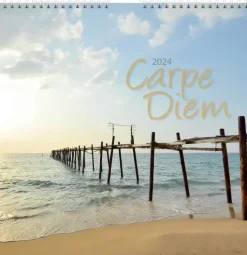 Burde Kalenterit>Seinakalenteri 2024 Carpe Diem