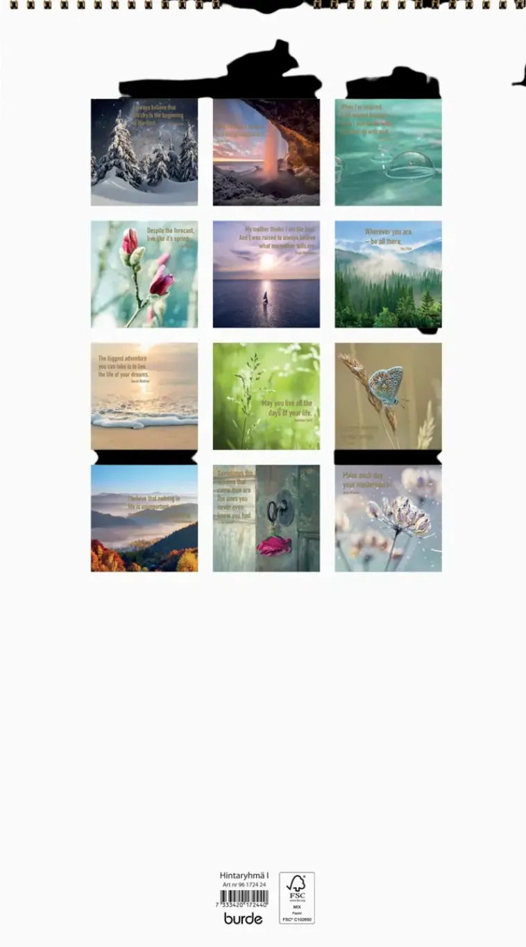 Burde Kalenterit>Seinakalenteri 2024 Dream & Do