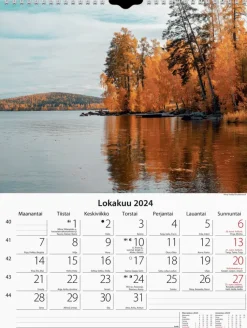 Burde Kalenterit>Seinakalenteri 2024 Luonto