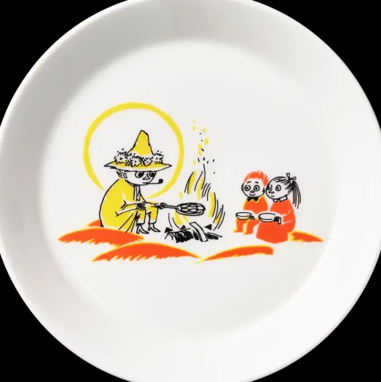 Moomin Arabia Finland Astiat>By Arabia Muumi Lautanen Abc Nuuskamuikkunen 19 Cm