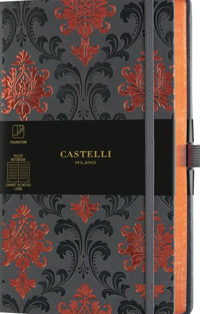 Castelli Paperitarvikkeet>Muistikirja Baroque 13X21