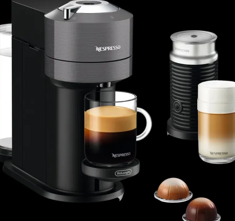 De'Longhi Kahvi Ja Tee<Env120.Gyae Nespresso Vertuo Next Kahvikone + Aeroccino Maidonvaahdotin