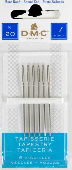 DMC Käsityötarvikkeet>Tylppakarkinen Kanavaneula 20