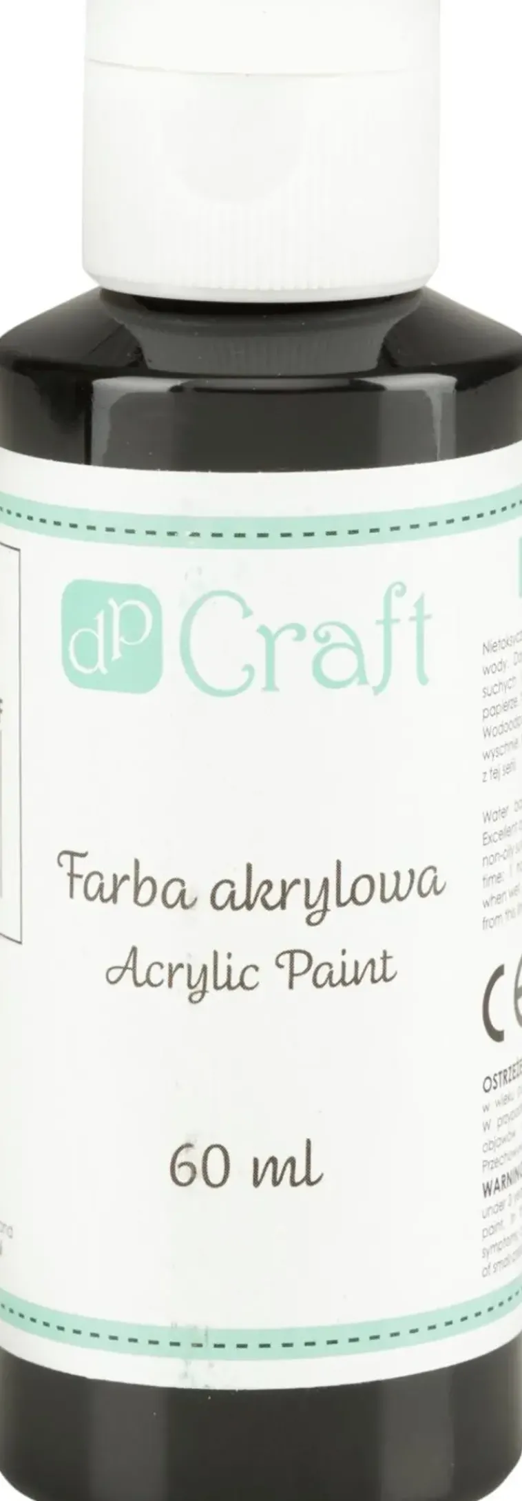 Dp Craft Askartelutarvikkeet<Akryylivari 60Ml Musta 023
