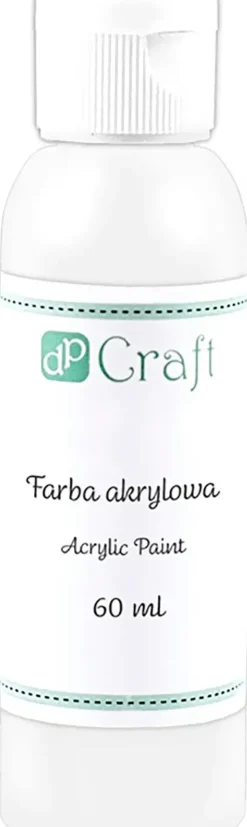 Dp Craft Askartelutarvikkeet<Akryylivari 60Ml Valkoinen 001