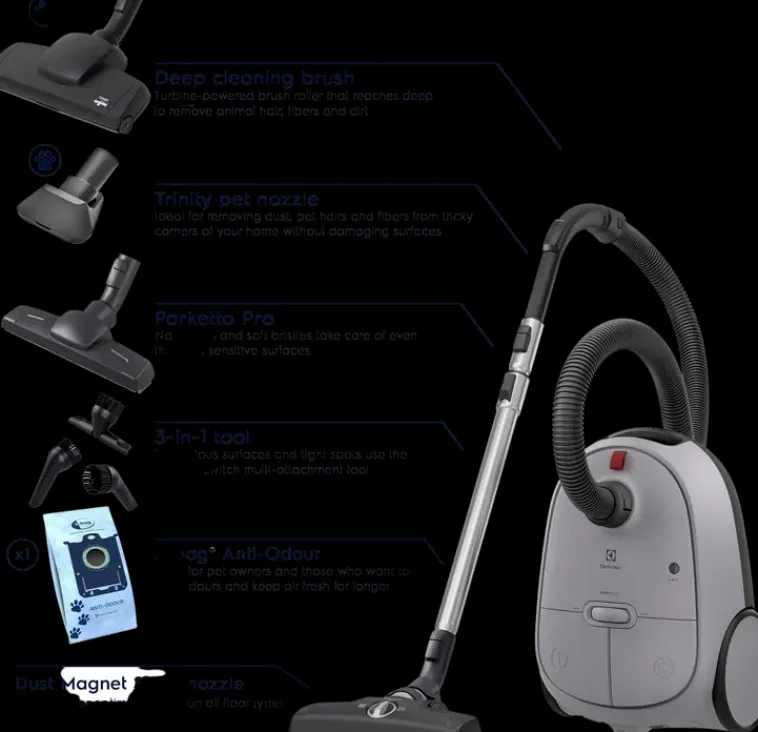 Electrolux Imurit Ja Tarvikkeet<600 Sarjan Eb61A6Ug Polynimuri,