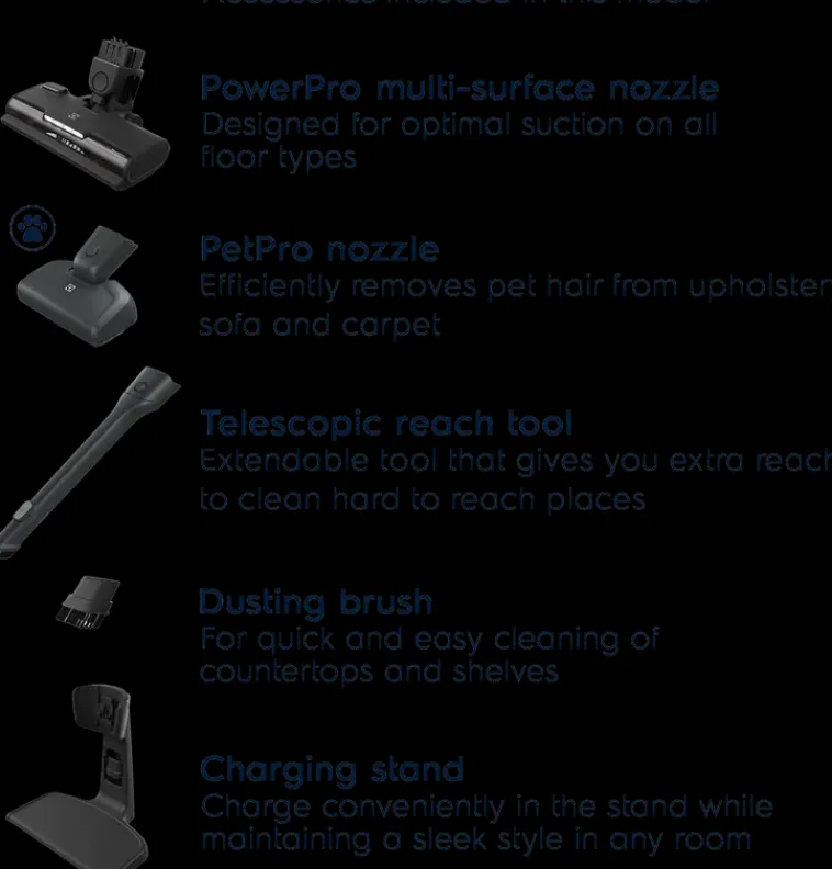 Electrolux Imurit Ja Tarvikkeet<500 Sarjan Varsi-Imuri Es52Ab25Wb