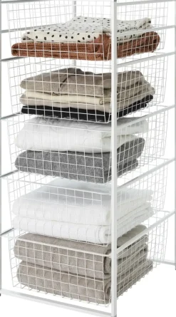 Elfa Säilytyskalusteet<Basic Koripaketti 104510 104X45X54Cm Valkoinen