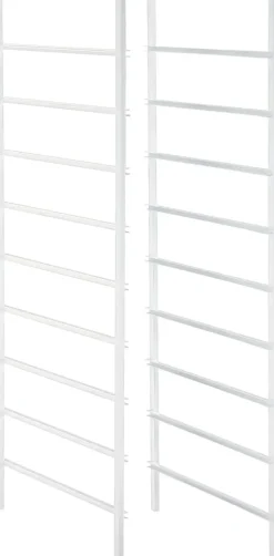 Elfa Säilytyskalusteet<Classic Liukukiskollinen Telinepaaty 10 Liukukiskolla 201013 Valkoinen