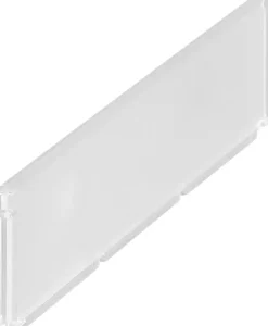 Elfa Säilytyskalusteet<Classic/Decor Hyllykorin Jakaja 40 601508 11X427X95Mm 2Kpl Lapikuultava