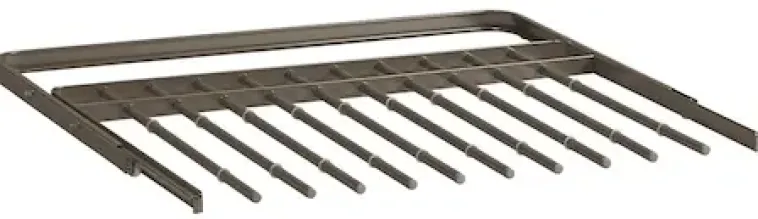 Elfa Säilytyskalusteet<Ulosvedettava Housuripustin 60 Graphite 266125