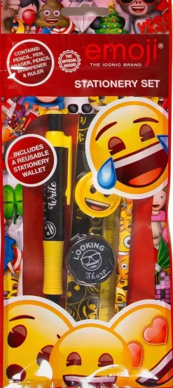 Emoji Toimistotarvikkeet>Kirjoitussetti 5-Osainen