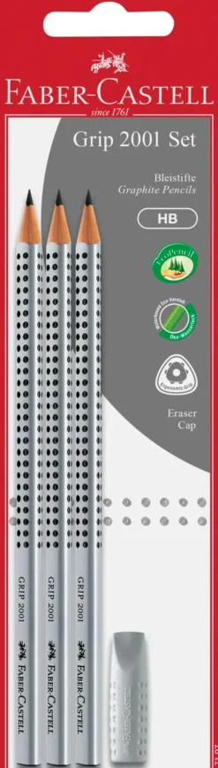 Faber-Castell Toimistotarvikkeet>Lyijykyna Grip 3Kpl