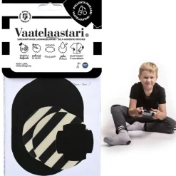 FabPatch Käsityötarvikkeet></noscript>Vaatelaastari, Raita - Helppo, Hankaamalla Kiinnittyva Tekstiilien Korjauspaikka