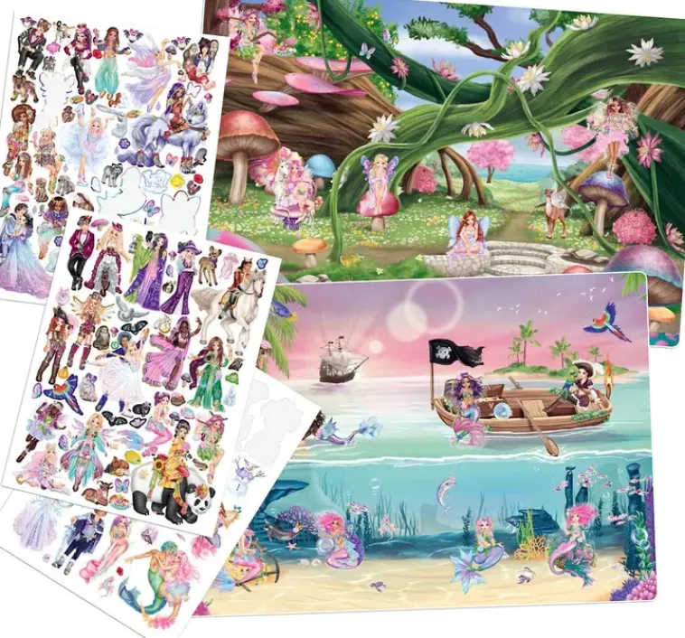 TOPModel Askartelutarvikkeet>Fantasy Stickerworld