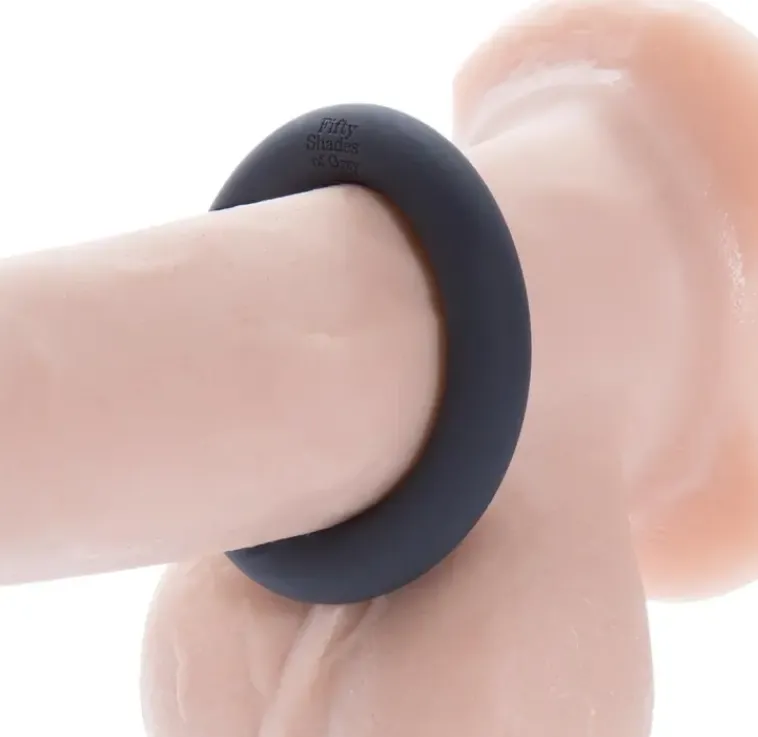 Fifty Shades of Grey Seksivalineet<Silikonipenisrengas
