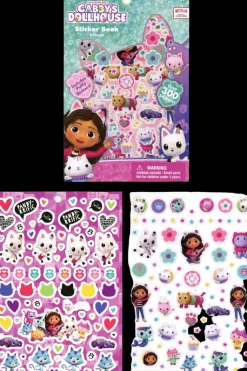 Gabby's Dollhouse Askartelutarvikkeet<Tarralehtio, Sis. 4 Tarra-Arkkia