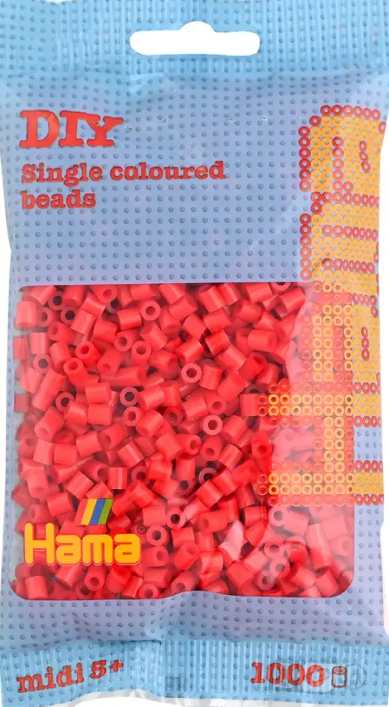 Hama Askartelutarvikkeet<Helmet 1000Kpl Punainen