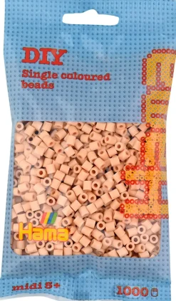 Hama Askartelutarvikkeet<Midi Silityshelmet Pussissa, 1000 Kpl, Beige