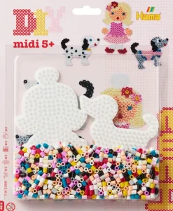 Hama Askartelutarvikkeet<Nukke Ja Koira 1100