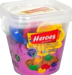 Heroes Askartelutarvikkeet>Taikahiekkaampari 0,5 Kg Ja Muotit