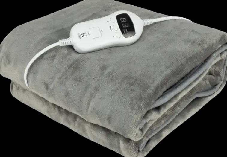 House Hierontalaitteet Ja Lämpötyynyt<Bk1410 Lampopeitto 145X100 Cm, Harmaa