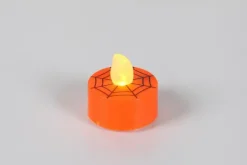 House Sesonkijuhlatarvikkeet>Halloween-Tuikkukynttila Led 4 Kpl