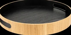 House Astiat>Puinen Tarjotin 35 Cm Musta