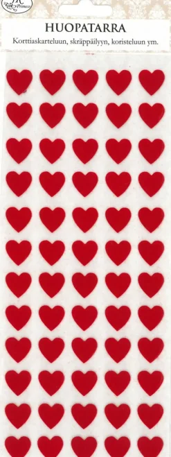 J.K. Primeco Askartelutarvikkeet>Huopatarra Sydan Punainen