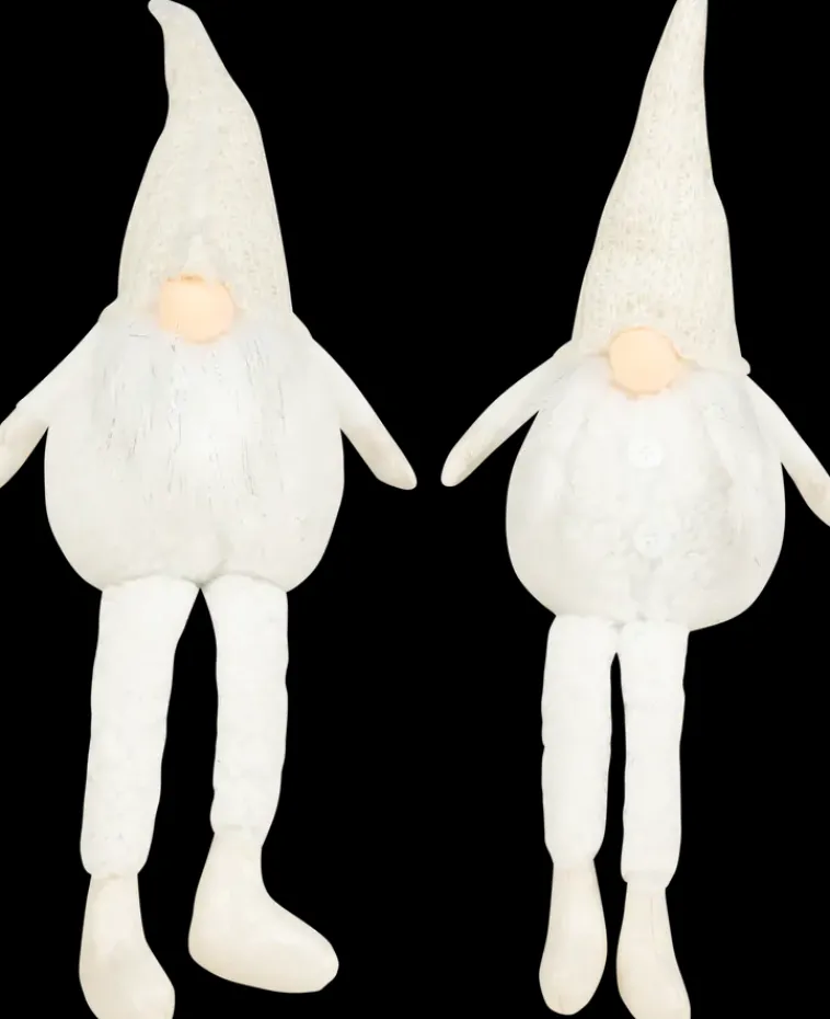 NNX Sesonkijuhlatarvikkeet>Istuva Koristetonttu Helmi 50 Cm, Erilaisia