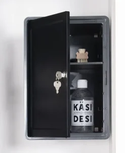 Lanka ja Muovi Säilytyskalusteet<Jemma Lukittava Kaappi Kemikaaleille Lm 830