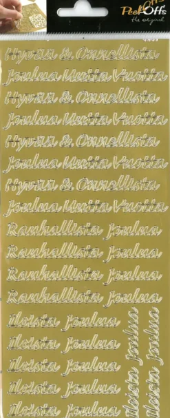 J.K. Primeco Askartelutarvikkeet<Aariviivatarra Joulu