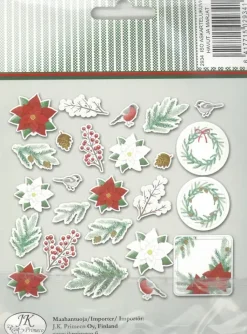 J.K. Primeco Askartelutarvikkeet<Askartelukuvio Iso Havut Ja Marjat 25 Kpl