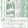 J.K. Primeco Askartelutarvikkeet>Kartonkilajitelma A6 Pohjolan Metsa 20Ark